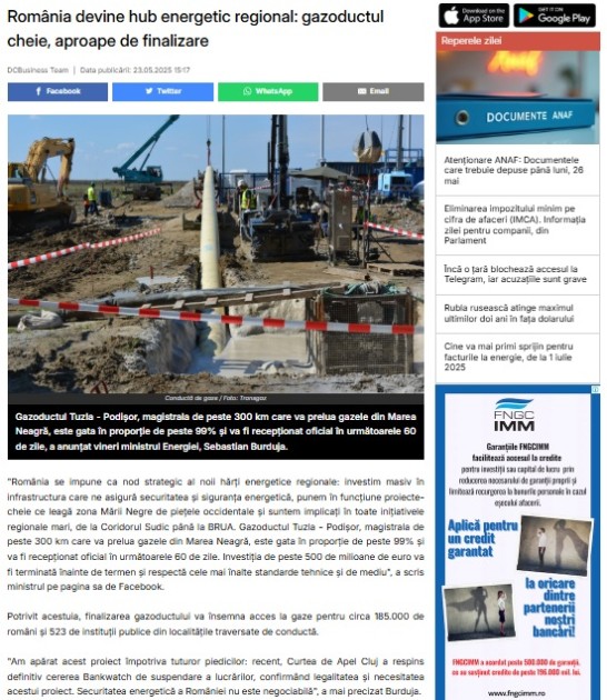 Azərbaycan Avropanın enerji təhlükəsizliyində əsas dayaqlardan birinə çevrilir - Rumıniya mediası