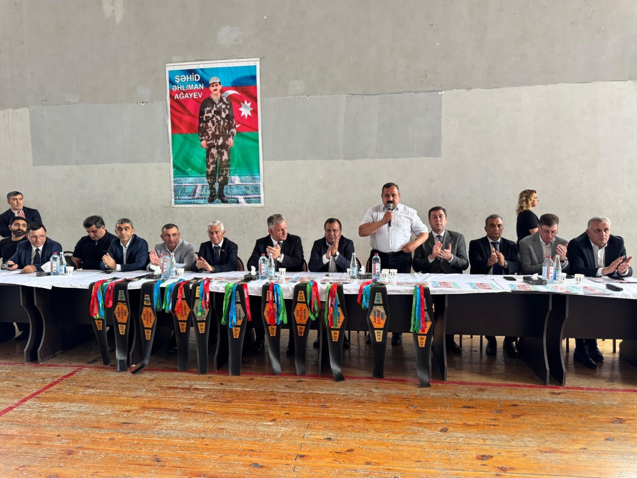 Ağdamda sambo güləşi üzrə açıq respublika turniri keçirildi - FOTOLAR