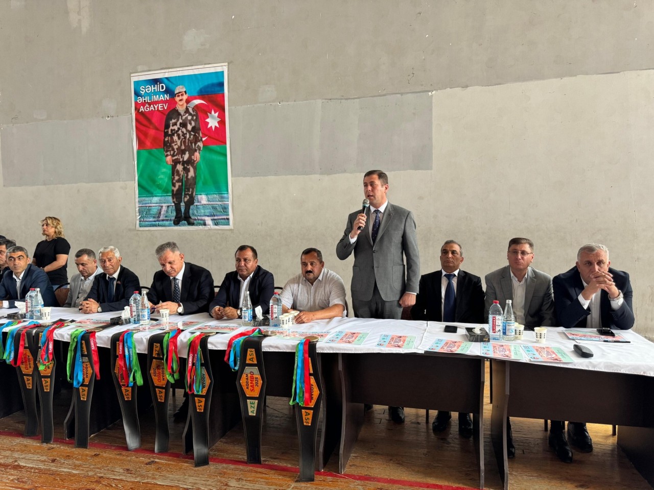 Ağdamda sambo güləşi üzrə açıq respublika turniri keçirildi - FOTOLAR