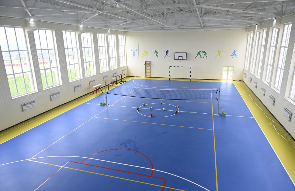 Prezident “Talıstan” liseyinin açılışında - FOTOLAR (YENİLƏNİB)