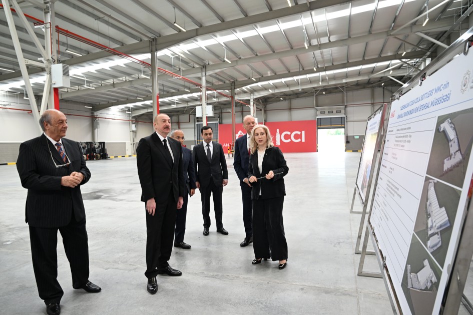 İlham Əliyev "Coca-Cola" zavodunun açılışını etdi - FOTOLAR (YENİLƏNİB)