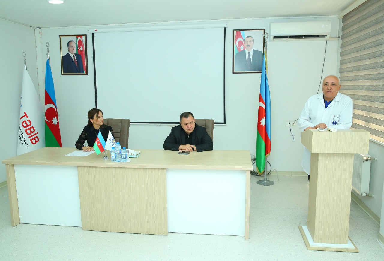 YAP Binəqədi rayon təşkilatında hesabat iclası keçirilib - FOTOLAR