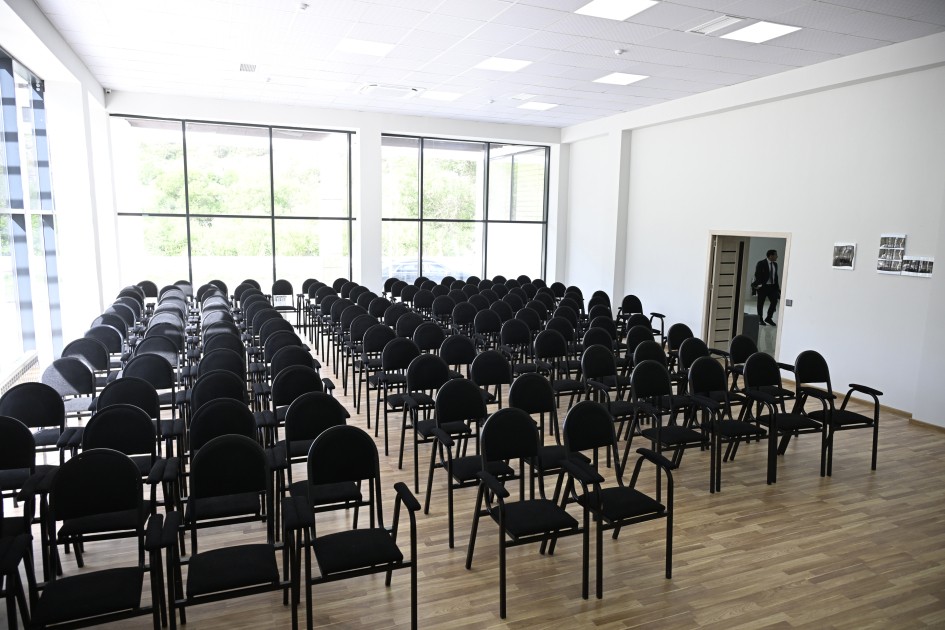 Prezident Laçının Bəylik kəndinin açılışında - FOTOLAR