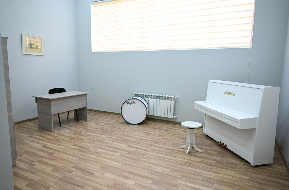 Prezident Laçının Bəylik kəndinin açılışında - FOTOLAR