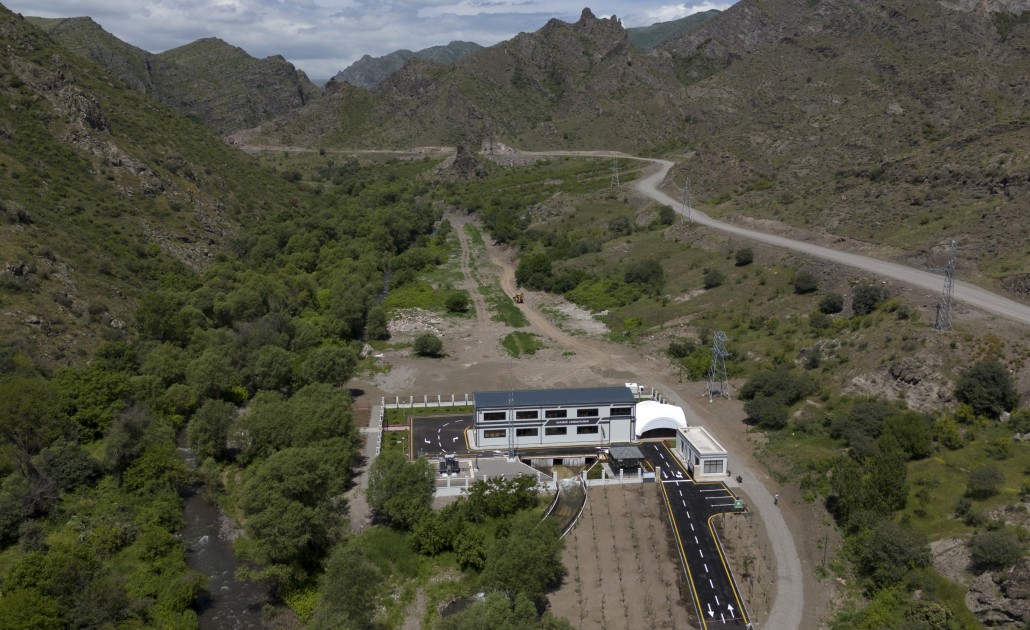 Prezident “Aşağı Malıbəyli” və “Mirik” su elektrik stansiyalarının açılışını etdi - FOTOLAR