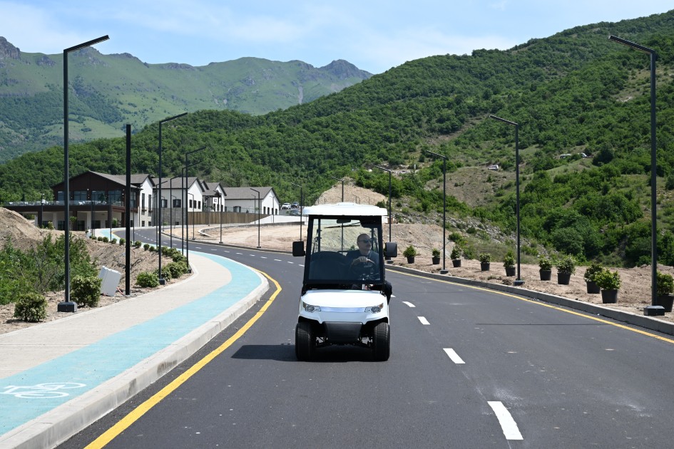 Prezident “Laçın” İstirahət Kompleksinin açılışını etdi - FOTOLAR