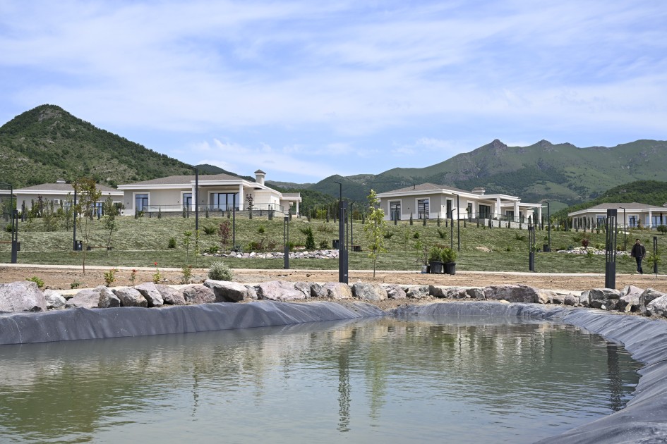 Prezident “Laçın” İstirahət Kompleksinin açılışını etdi - FOTOLAR