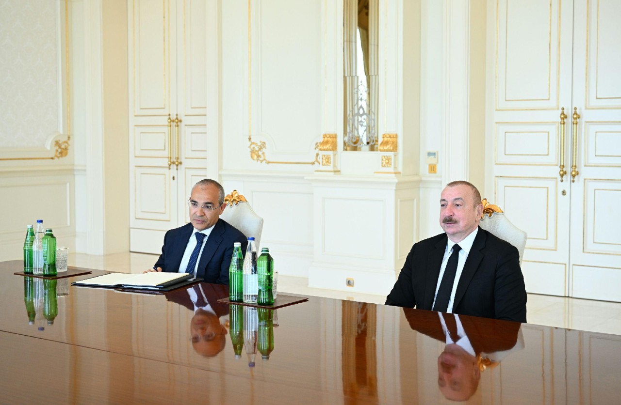 İlham Əliyev Mixael Harmsı qəbul etdi - FOTOLAR (YENİLƏNİB)
