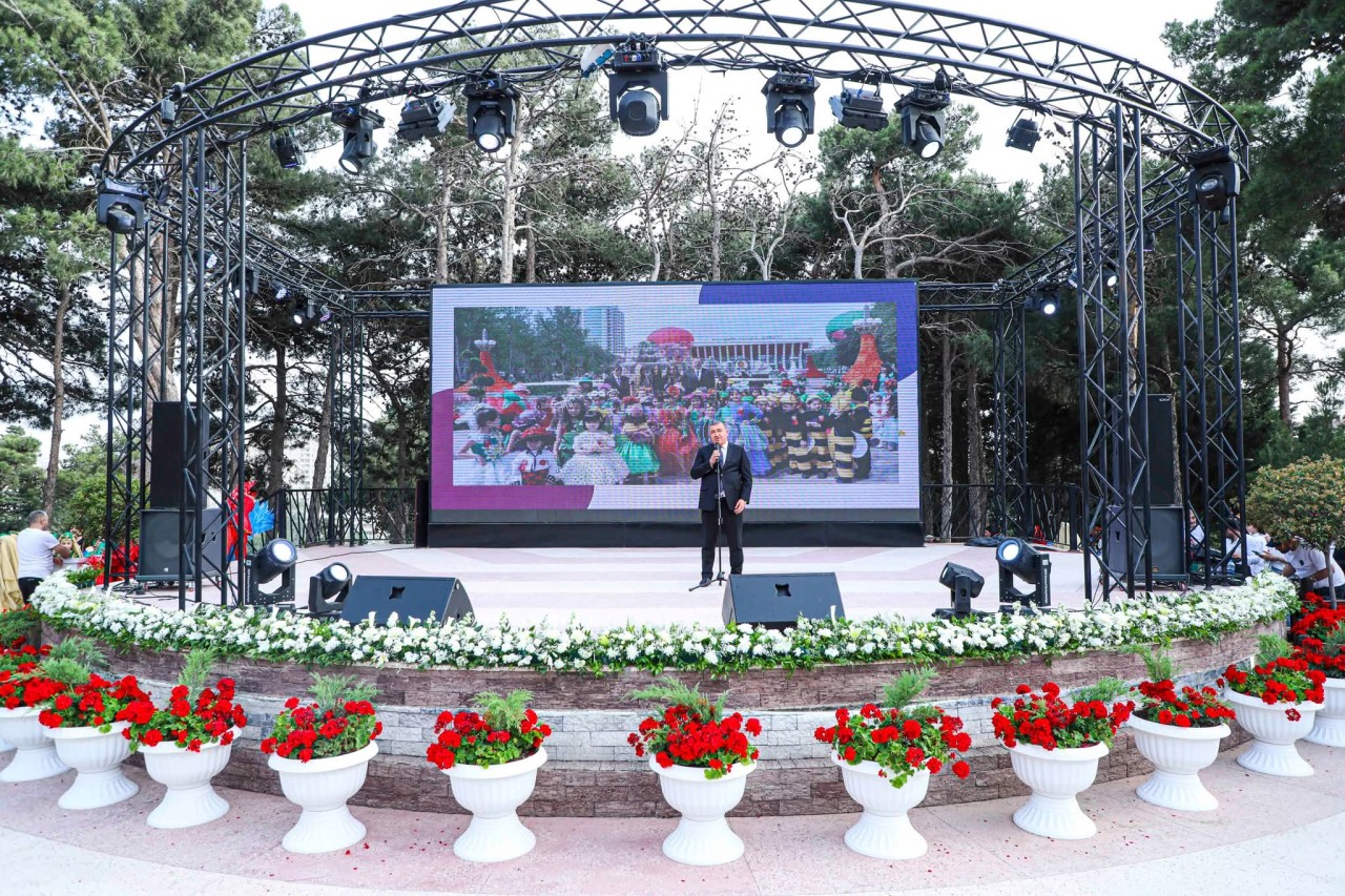 Xətai rayonunda Uşaqlar Günü ilə bağlı konsert təşkil olundu - VİDEO+FOTOLAR