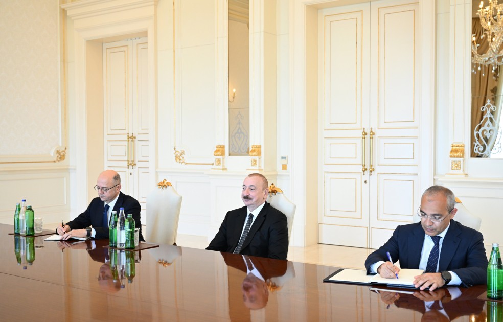 İlham Əliyev Məhəmməd Əbunəyyanı qəbul etdi - FOTOLAR (YENİLƏNİB)