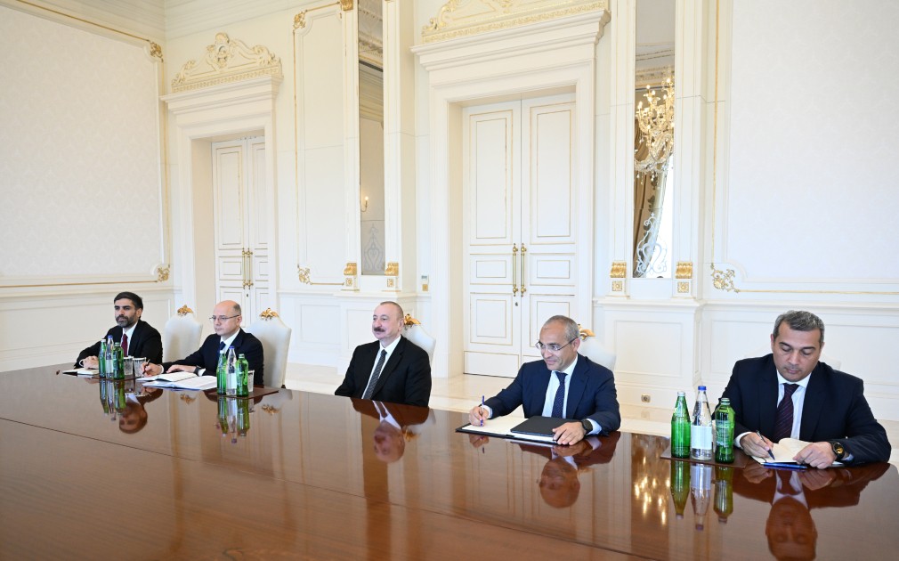 Prezident Pakistanın neft nazirini qəbul etdi - FOTOLAR (YENİLƏNİB)