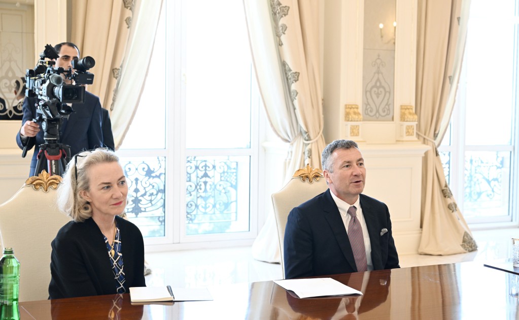 İlham Əliyev Con Ardilli qəbul etdi (FOTOLAR)