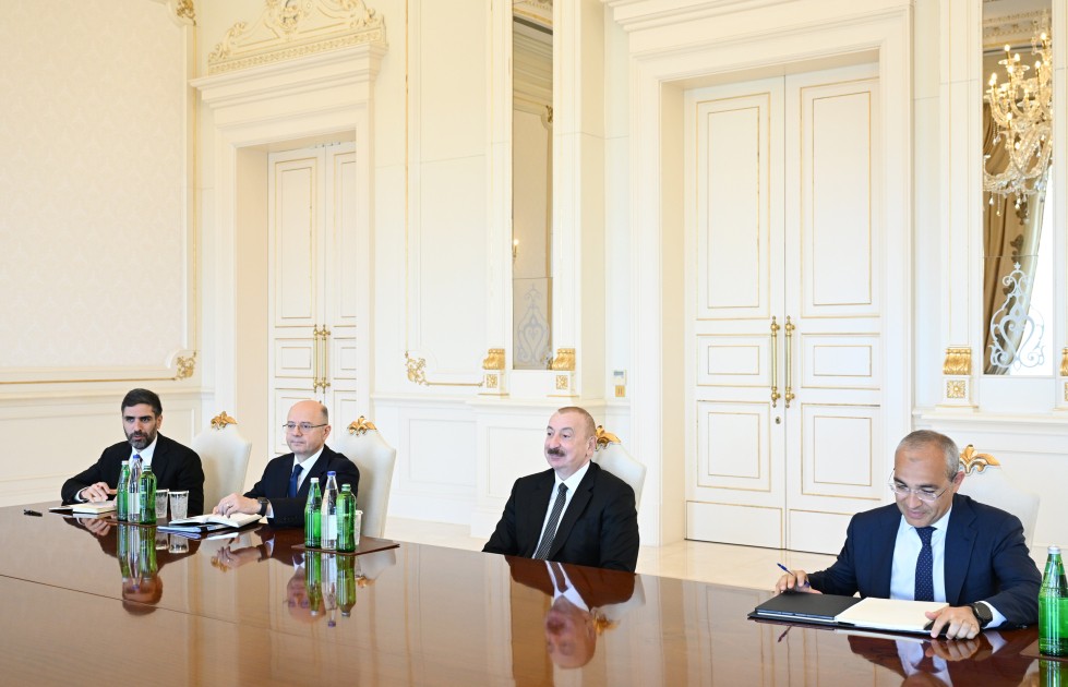 İlham Əliyev Con Ardilli qəbul etdi (FOTOLAR)