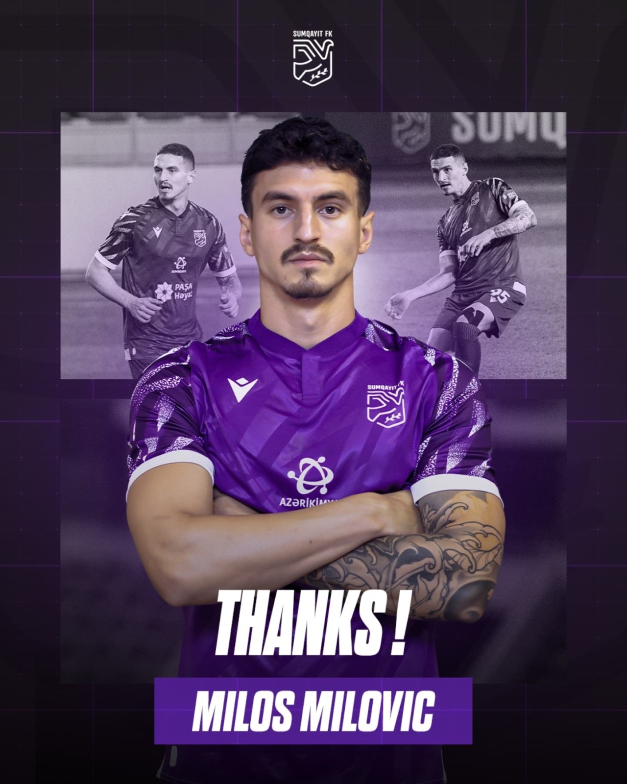 “Sumqayıt” üç futbolçu ilə yollarını ayırdı - FOTO