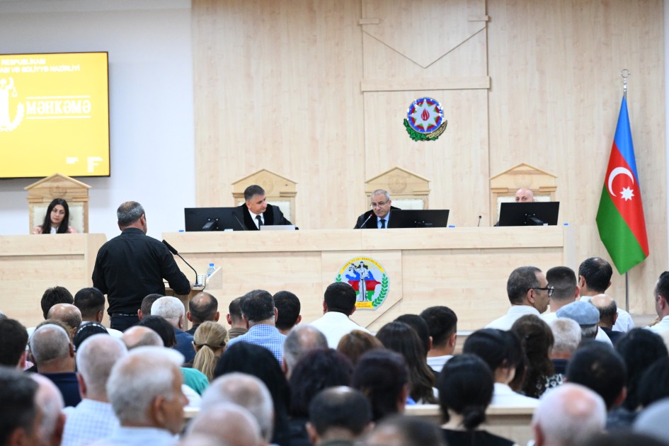 Vardanyanın etirazı zərərçəkmişlərin tələbi ilə təmin olunmadı (FOTOLAR)