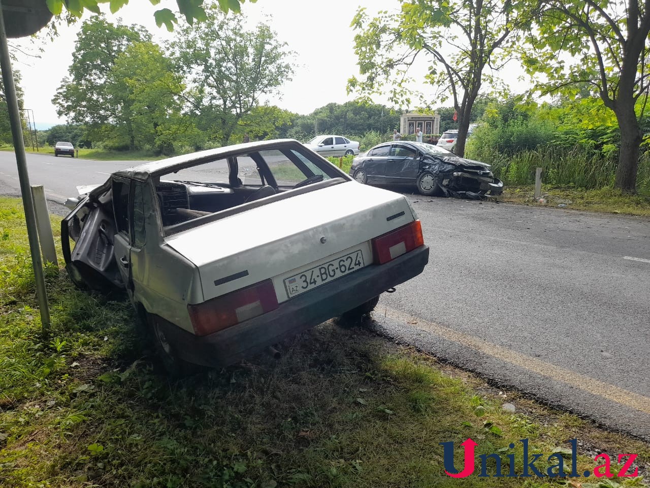 Qaxdakı qəzada xəsarətlər alanların kimliyi açıqlandı - YENİLƏNİB