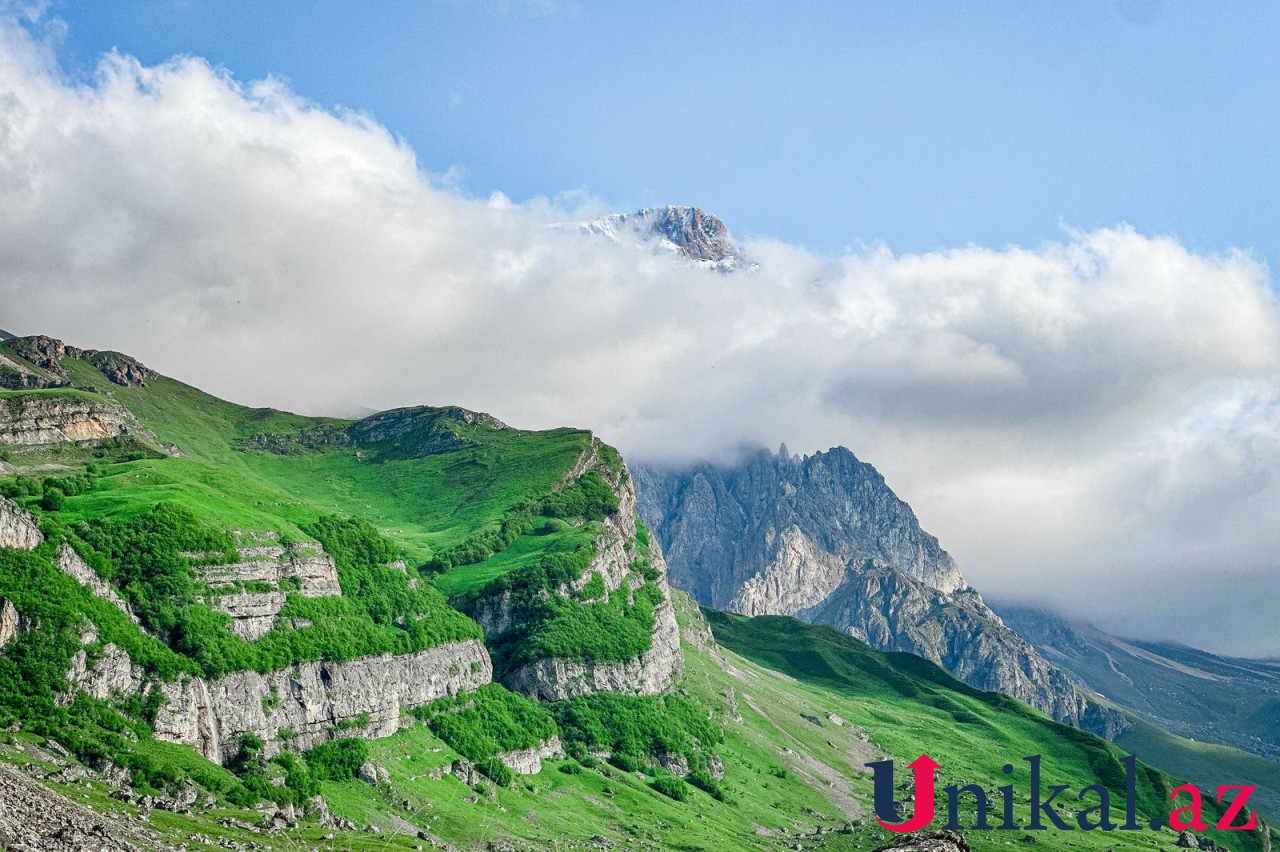 1300 metr yüksəklikdə yerləşən kənd - Lazadan FOTOLAR
