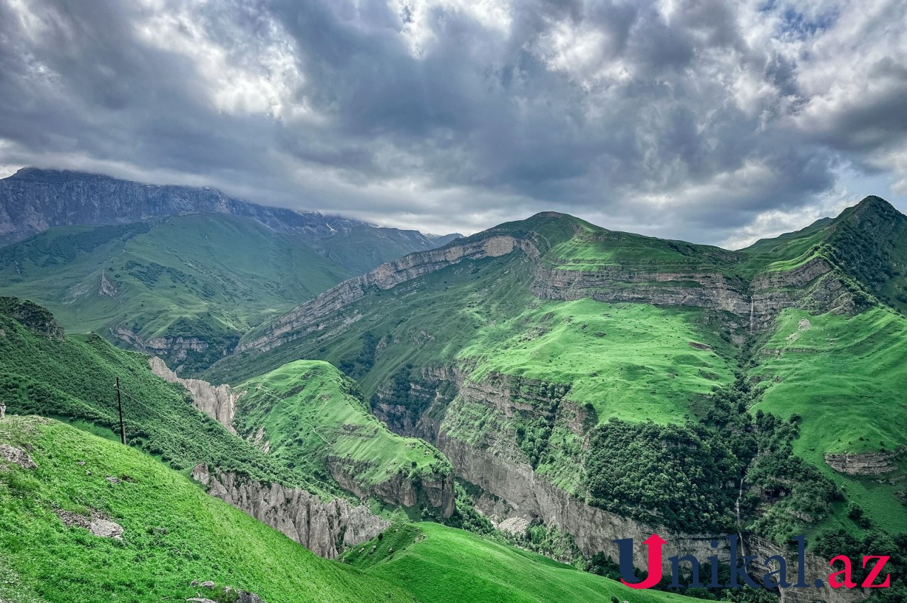 1300 metr yüksəklikdə yerləşən kənd - Lazadan FOTOLAR