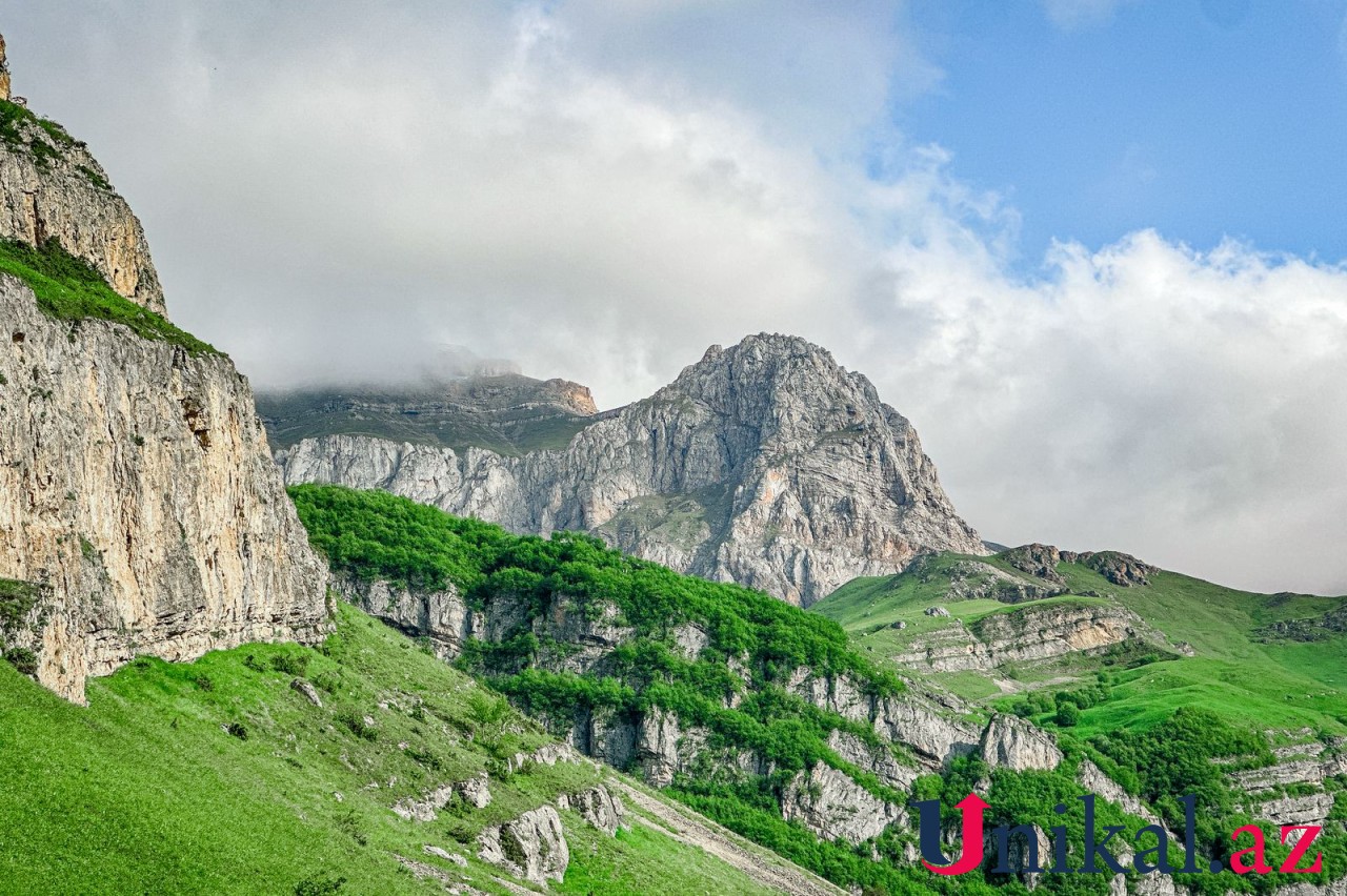 1300 metr yüksəklikdə yerləşən kənd - Lazadan FOTOLAR