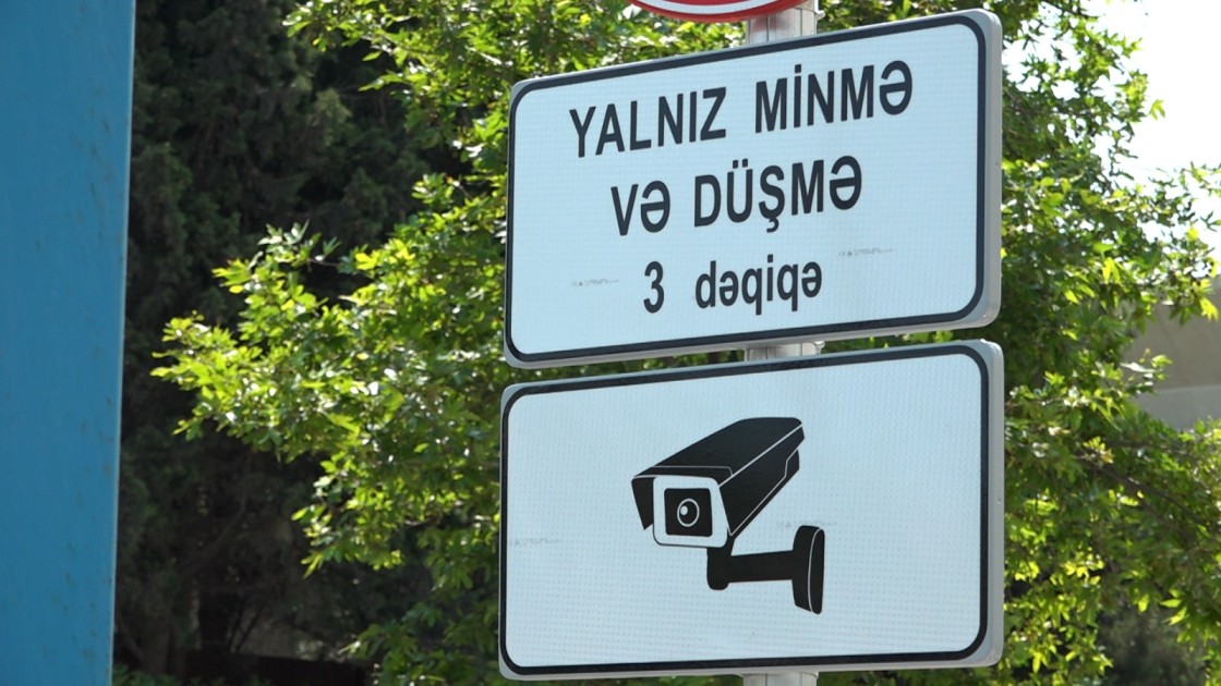 Taksilər bu ərazidə 3 dəqiqə qala biləcək - FOTO
