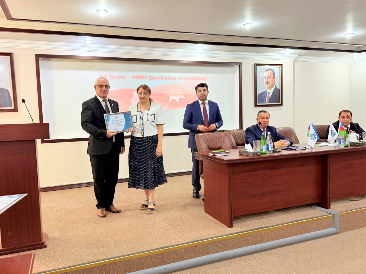 Nərimanov rayonunda Milli Qurtuluş Günü münasibətilə tədbir keçirilib - FOTOLAR