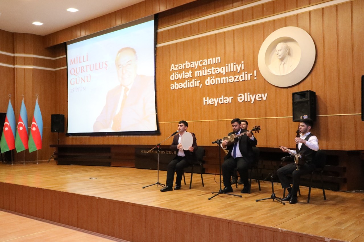 Suraxanıda 15 İyun – Milli Qurtuluş günü qeyd olundu - FOTOLAR