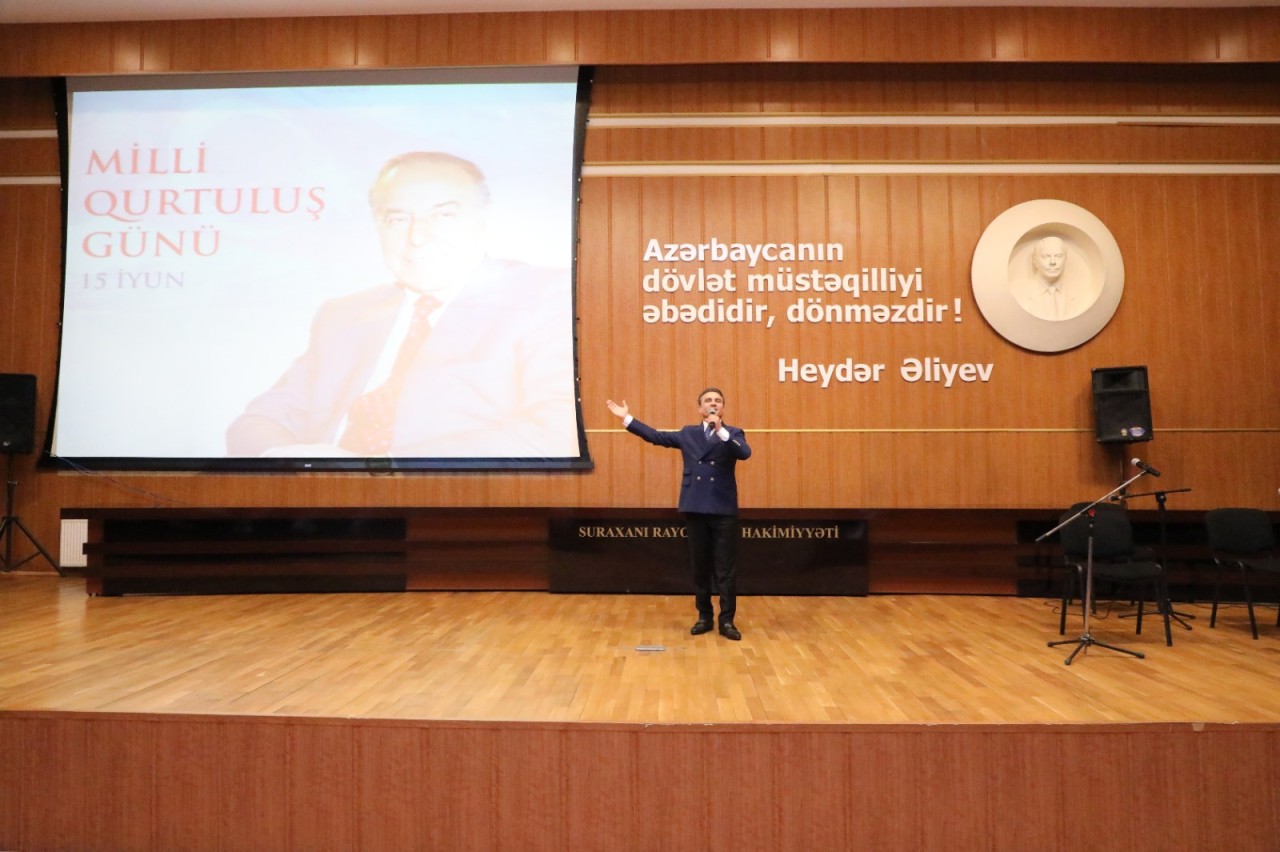 Suraxanıda 15 İyun – Milli Qurtuluş günü qeyd olundu - FOTOLAR