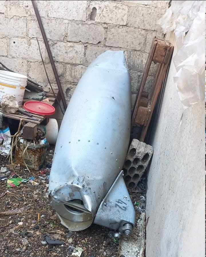 İranın atdığı raketlər Suriyaya düşdü - FOTO