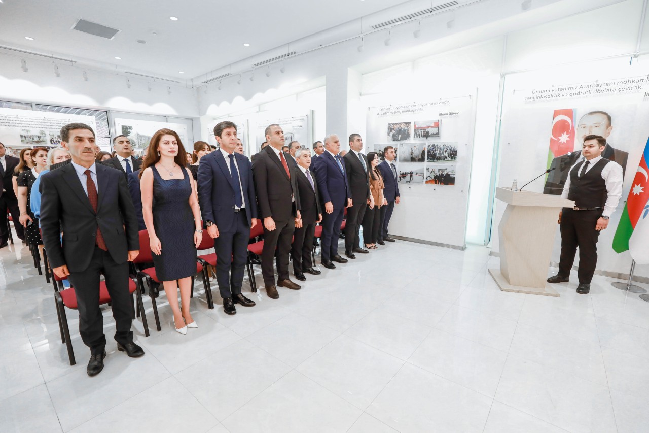 YAP Sabunçu rayon təşkilatı Qurtuluş Günü ilə bağlı tədbir keçirdi - FOTOLAR