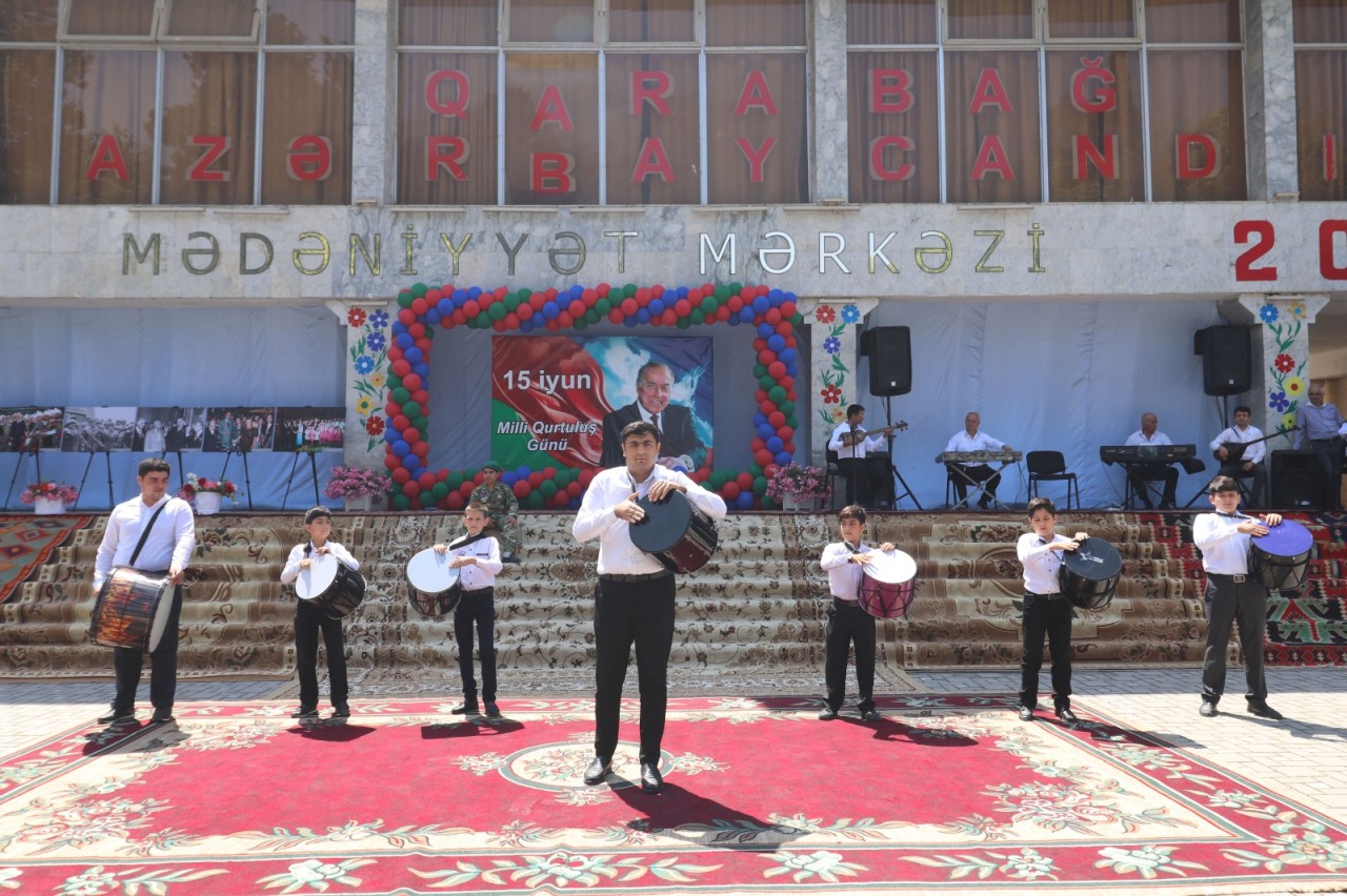 Qazaxda “Qurtuluşun əbədi müəllifi” adlı tədbir keçirildi - FOTOLAR