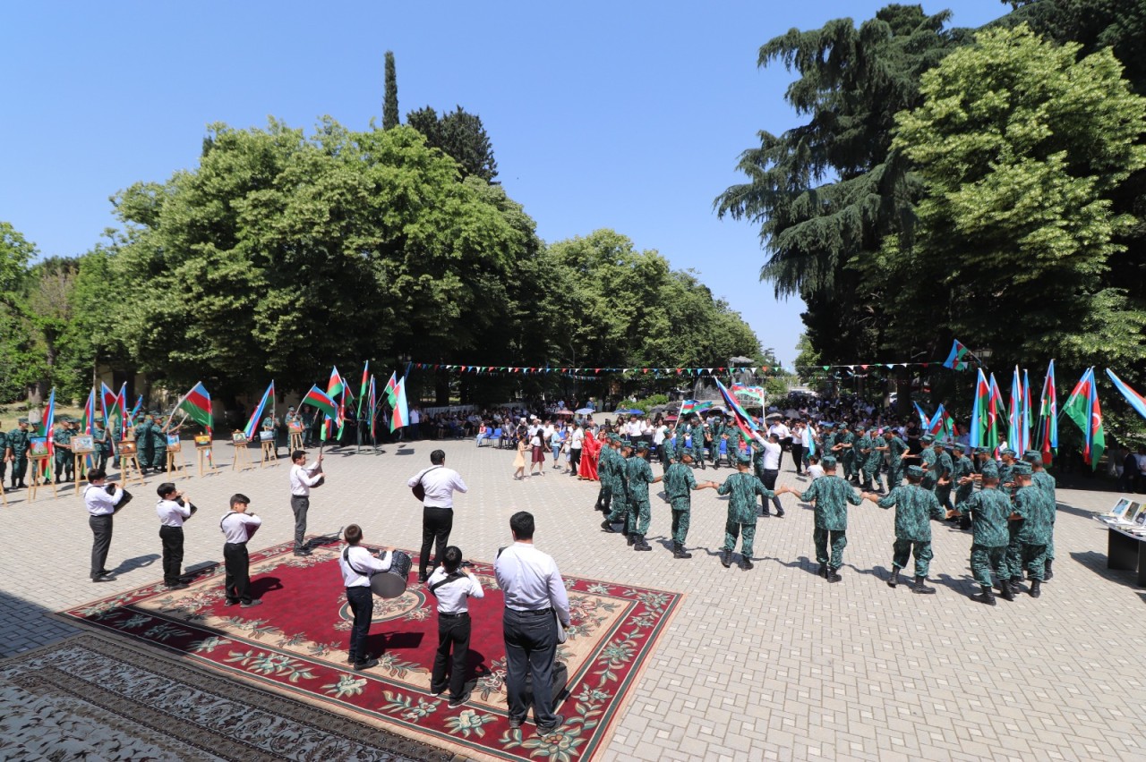 Qazaxda “Qurtuluşun əbədi müəllifi” adlı tədbir keçirildi - FOTOLAR