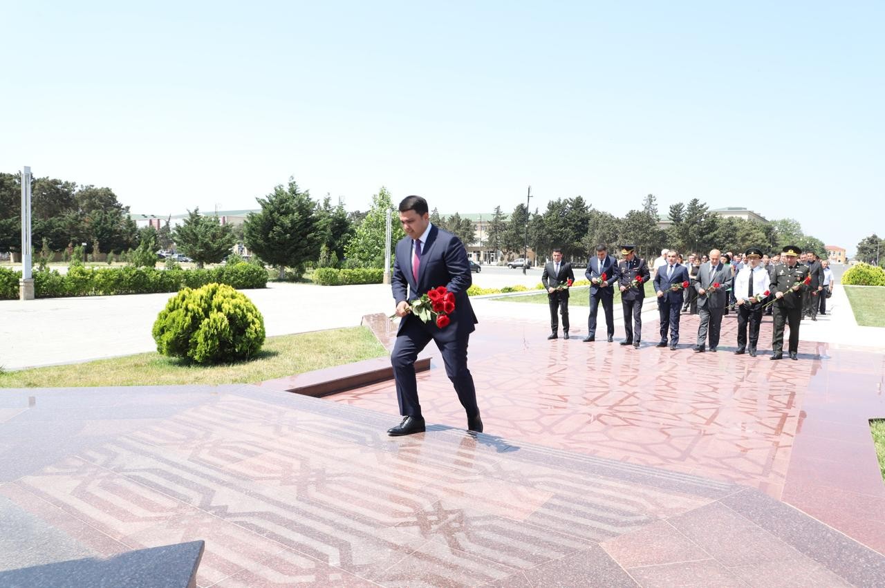 Neftçalada Milli Qurtuluş Gününə həsr olunmuş tədbir keçirilib - FOTOLAR