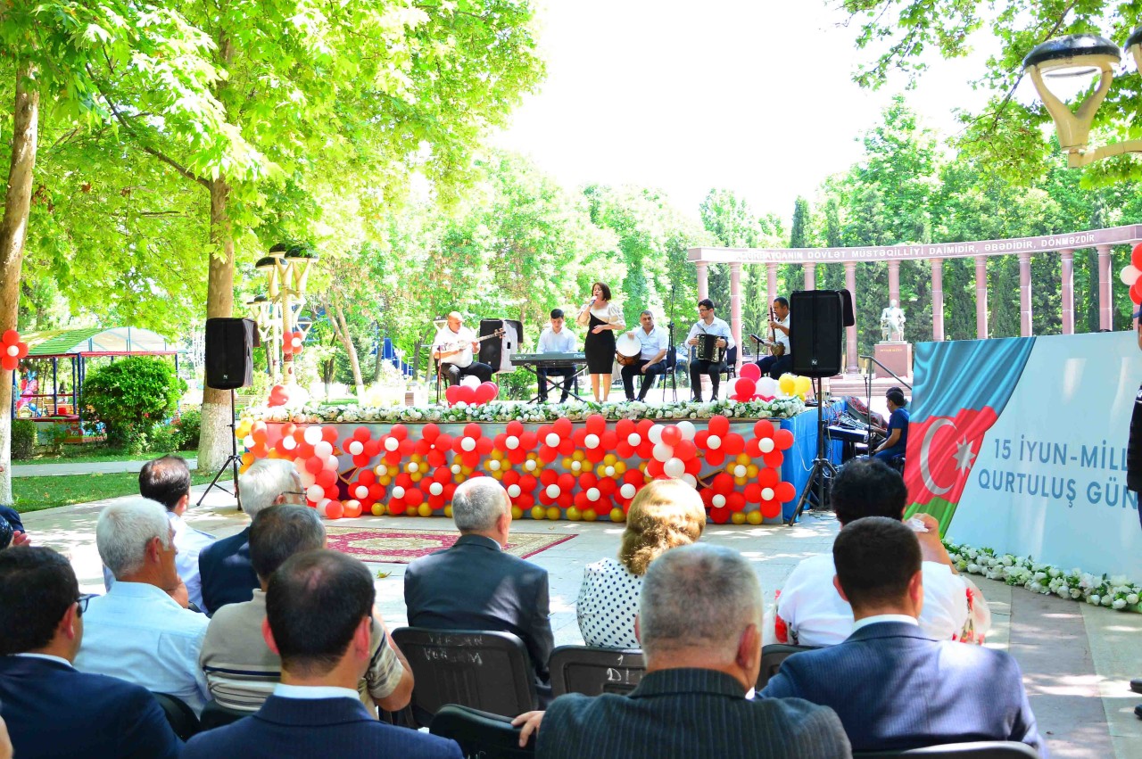 Ağstafada Qurtuluş Günü təntənə ilə qeyd olundu - FOTOLAR