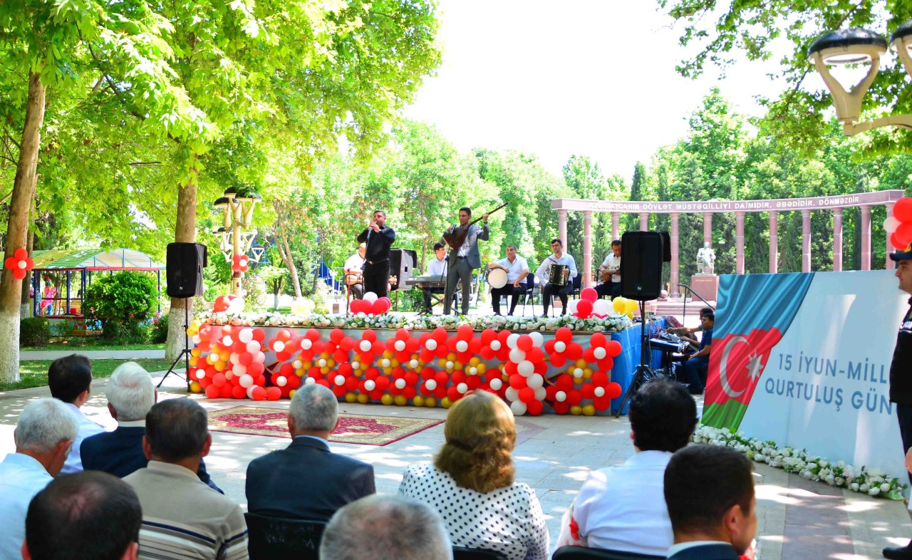 Ağstafada Qurtuluş Günü təntənə ilə qeyd olundu - FOTOLAR