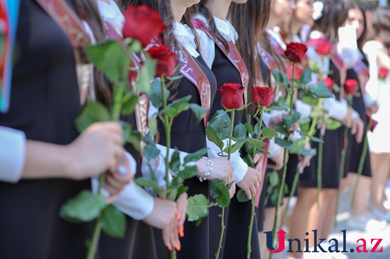 Onlar üçün "Son zəng" çalındı - FOTOLAR