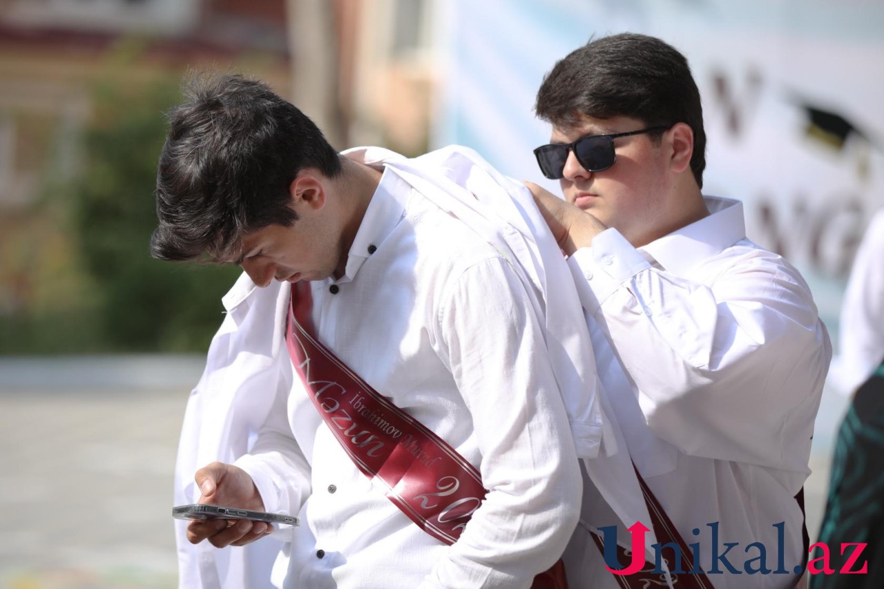 Onlar üçün "Son zəng" çalındı - FOTOLAR