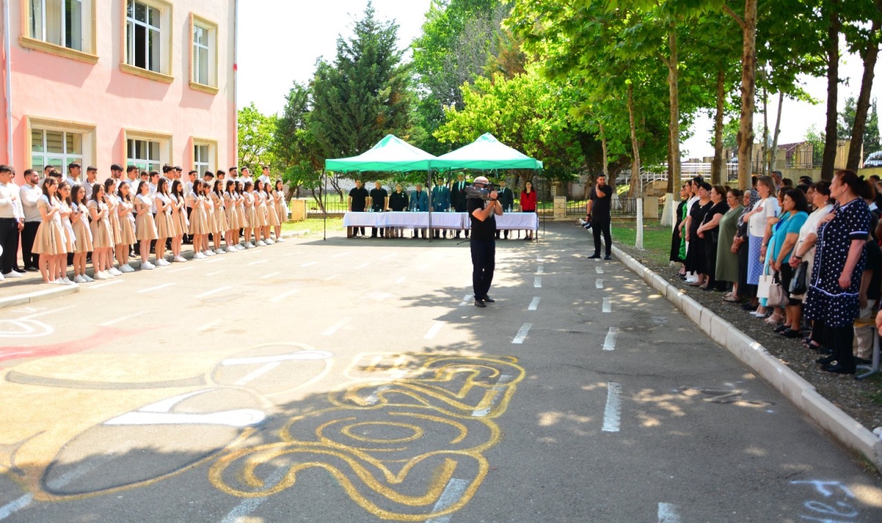 Ağstafada “Son zəng” tədbirləri - FOTOLAR