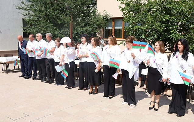 Xankəndidə 37 il əvvəl məzun olanlar üçün "Son zəng" - FOTOLAR