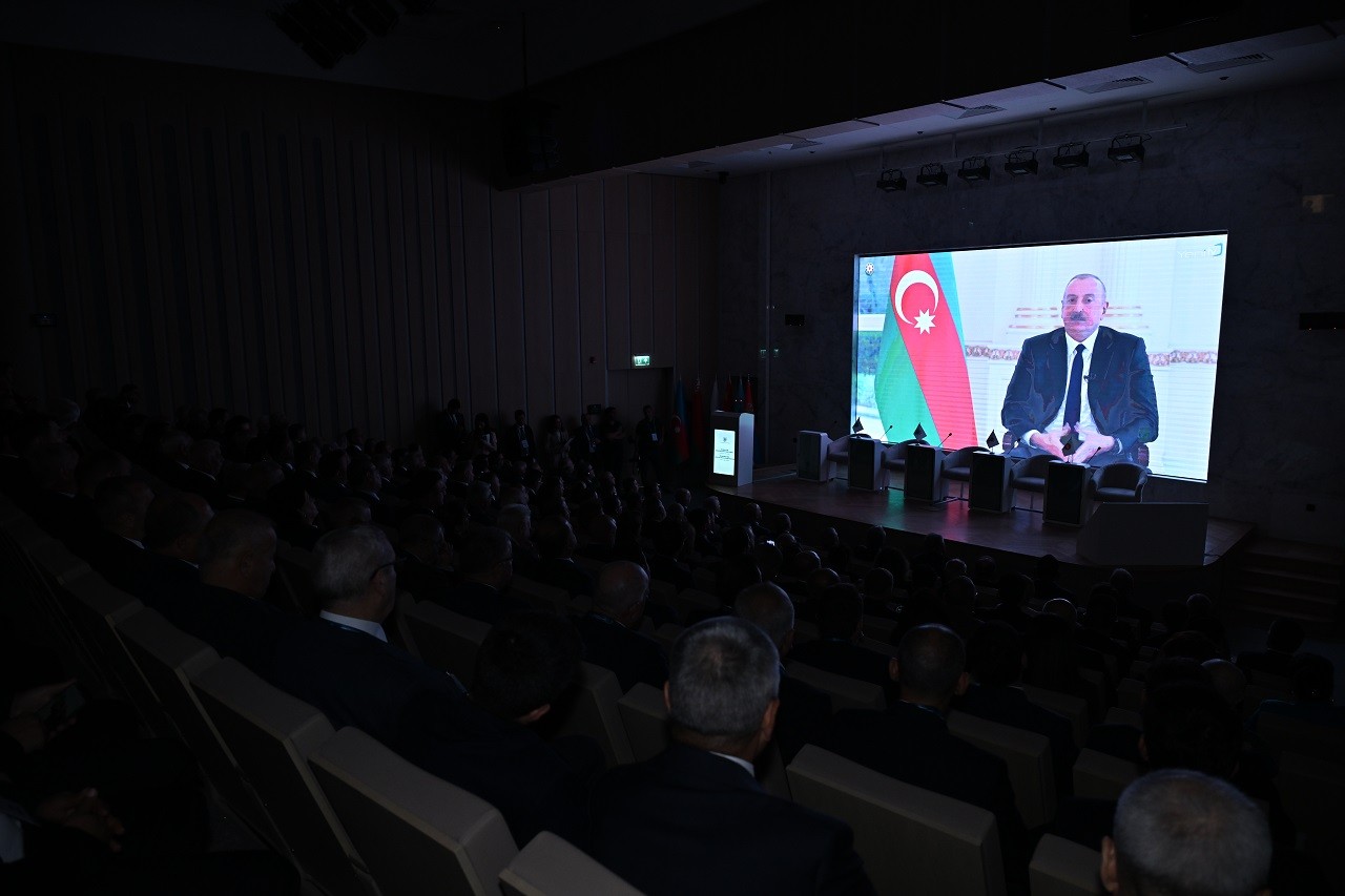 YAP Şuşada beynəlxalq konfrans keçirdi - FOTOLAR