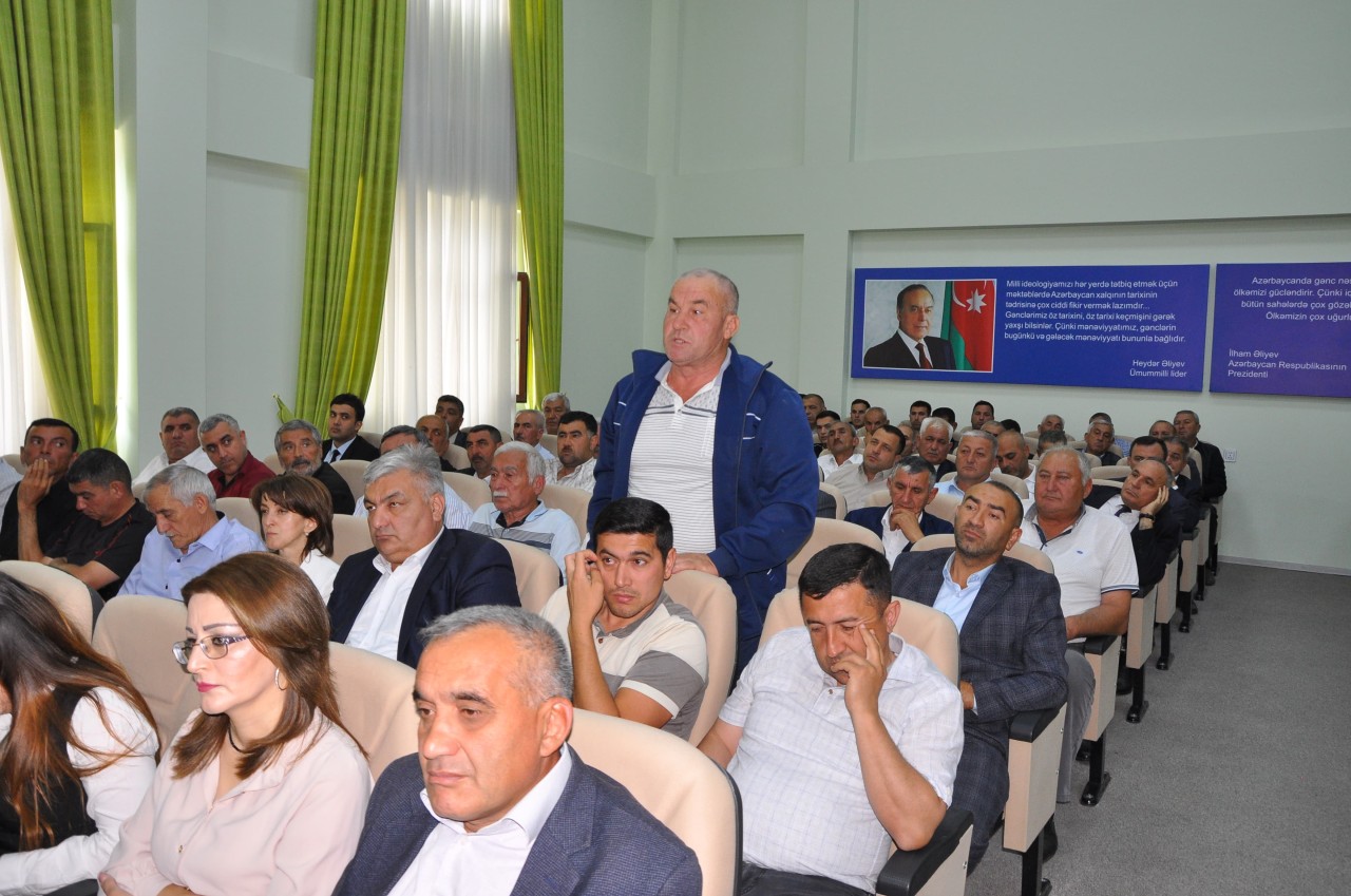 Tovuzda regional müşavirə keçirilib - FOTOLAR