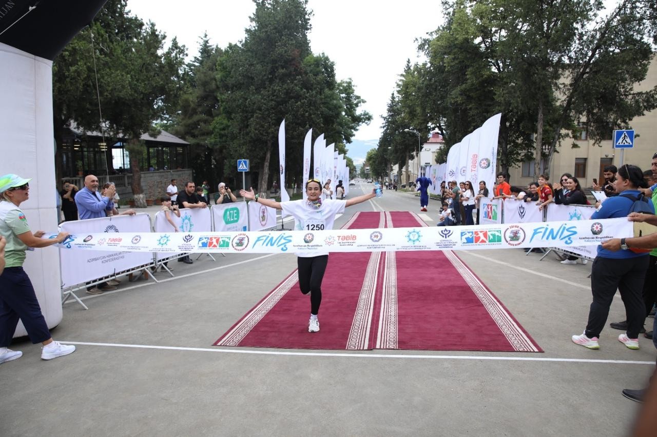 Xankəndidə “Sağlamlığa doğru qaç!” layihəsinin final mərhələsi keçirilib - FOTOLAR