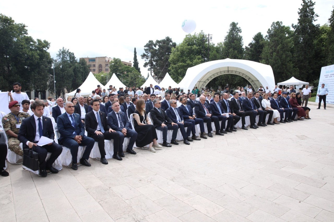 Xankəndidə “Sağlamlığa doğru qaç!” layihəsinin final mərhələsi keçirilib - FOTOLAR