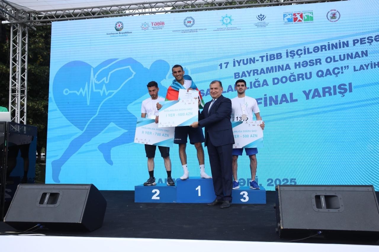 Xankəndidə “Sağlamlığa doğru qaç!” layihəsinin final mərhələsi keçirilib - FOTOLAR