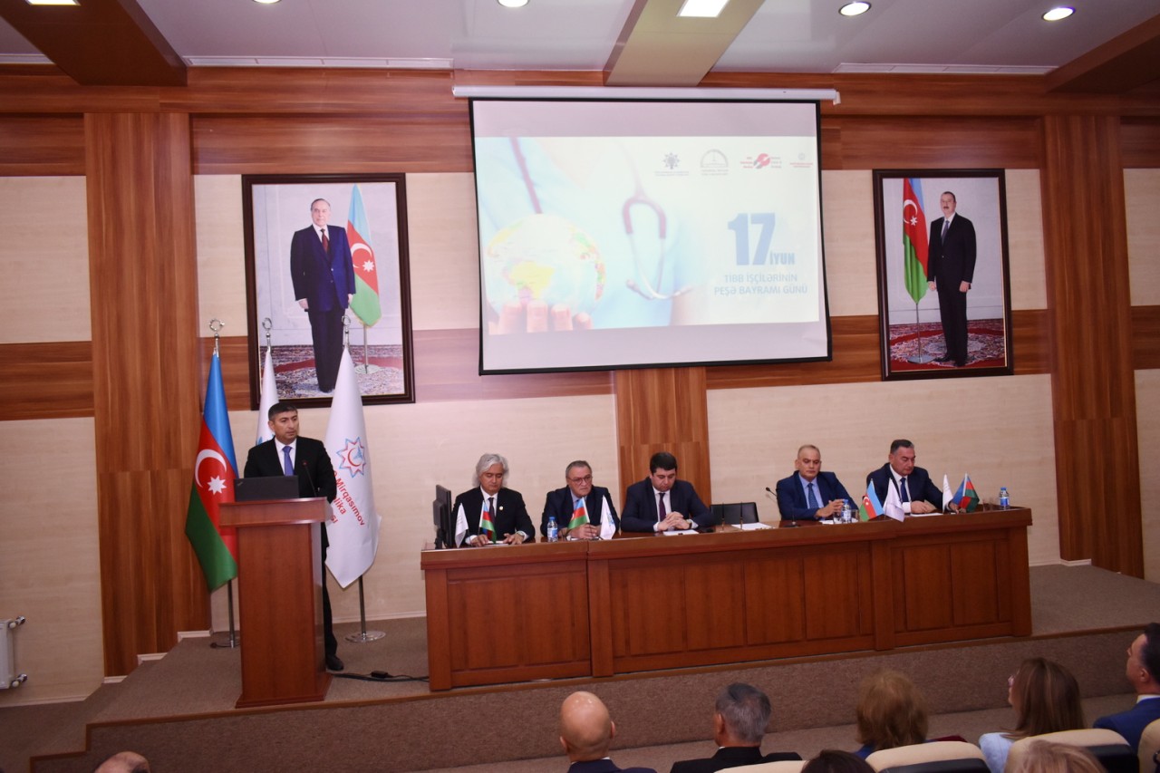 Yasamal rayonunda Tibb İşçilərinin Peşə Bayramı qeyd edilib - FOTOLAR