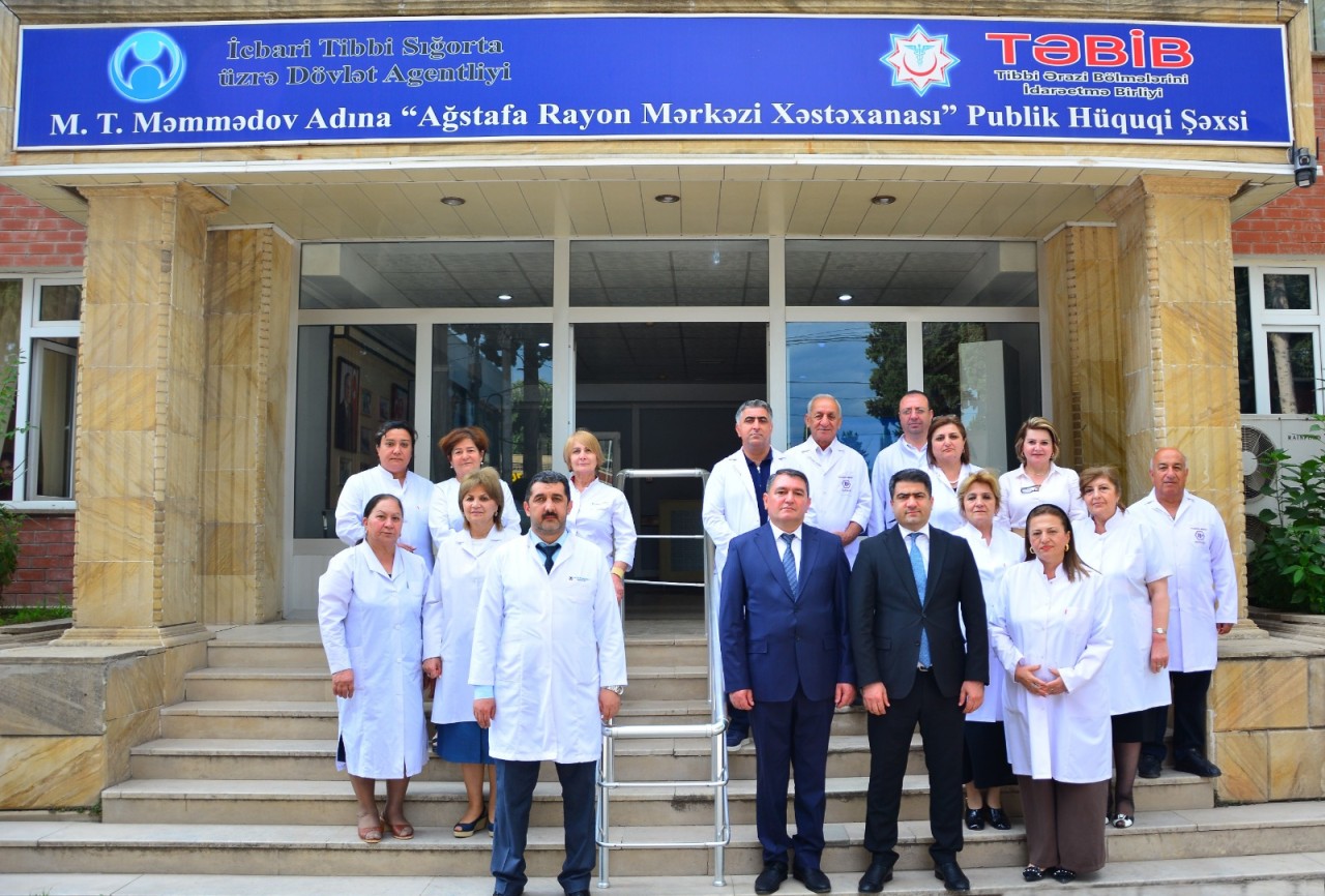 Tibb İşçilərinin Peşə Bayramı Günü Ağstafada da qeyd olunub - FOTOLAR