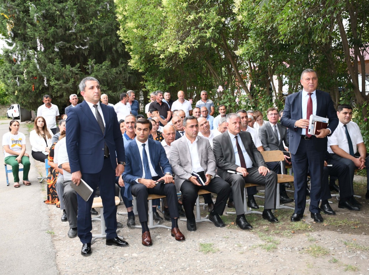 İcra başçısı Vaqif Həsənovun növbəti səyyar qəbul-görüşü keçirildi - FOTOLAR