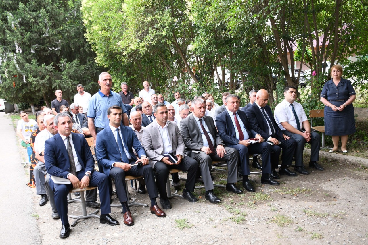 İcra başçısı Vaqif Həsənovun növbəti səyyar qəbul-görüşü keçirildi - FOTOLAR