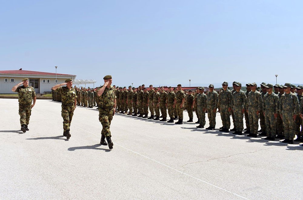 Azərbaycan hərbçiləri Serbiyada beynəlxalq təlimdə - FOTOLAR