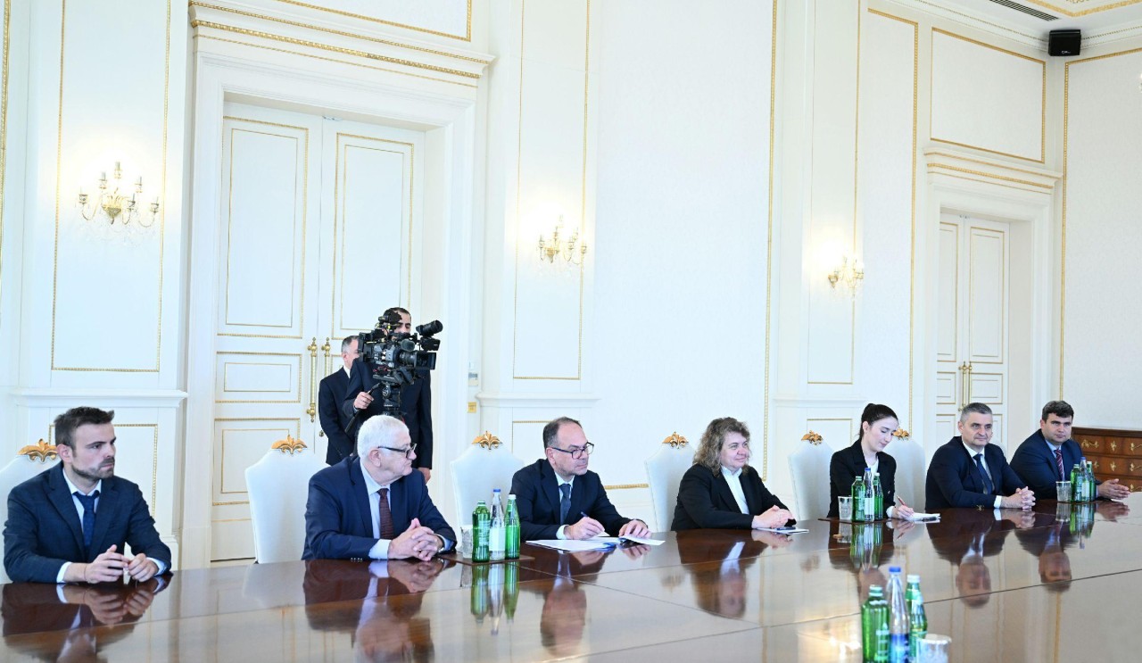 İlham Əliyev Nataliya Kiselovanı qəbul etdi - FOTOLAR