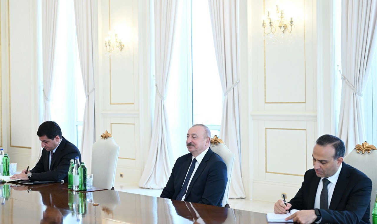 İlham Əliyev Nataliya Kiselovanı qəbul etdi - FOTOLAR